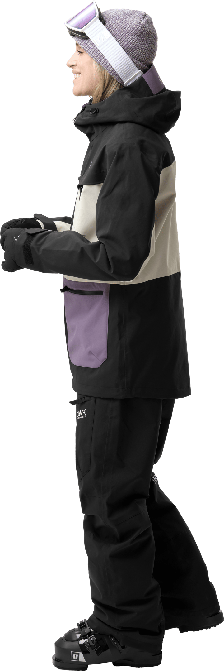 ColourWear Women´s Transfer Jacket Black ColourWear