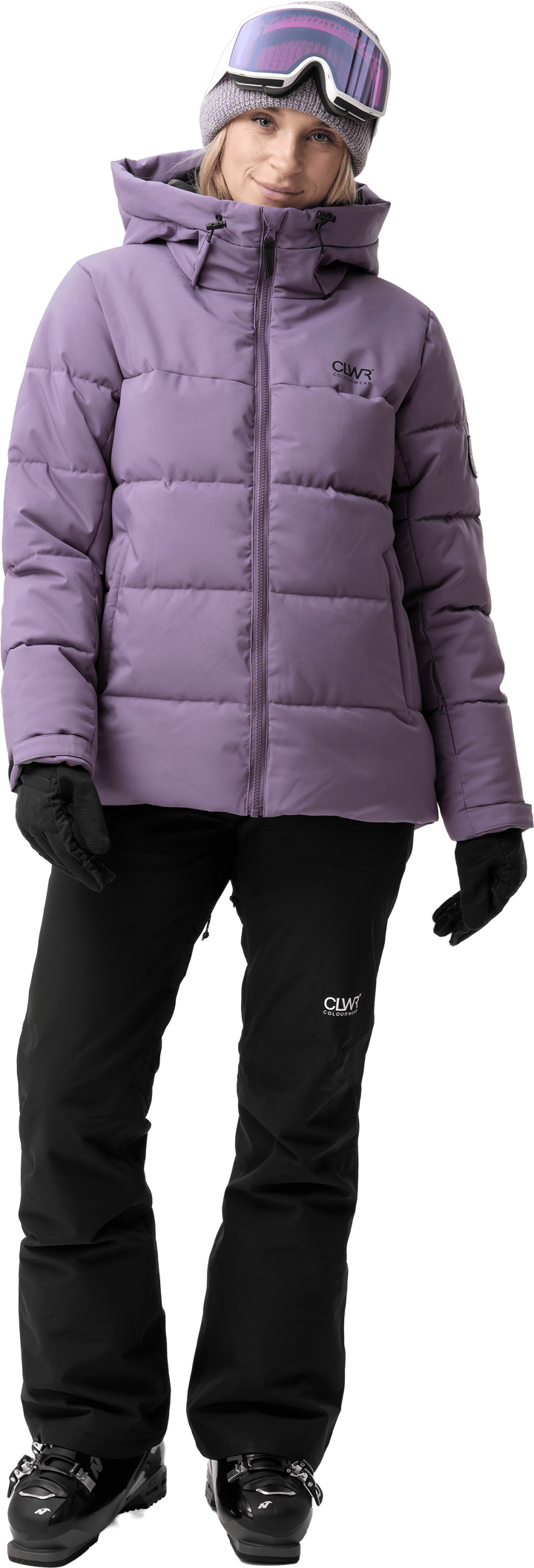 ColourWear Women´s Pole Jacket Dusty Purple ColourWear