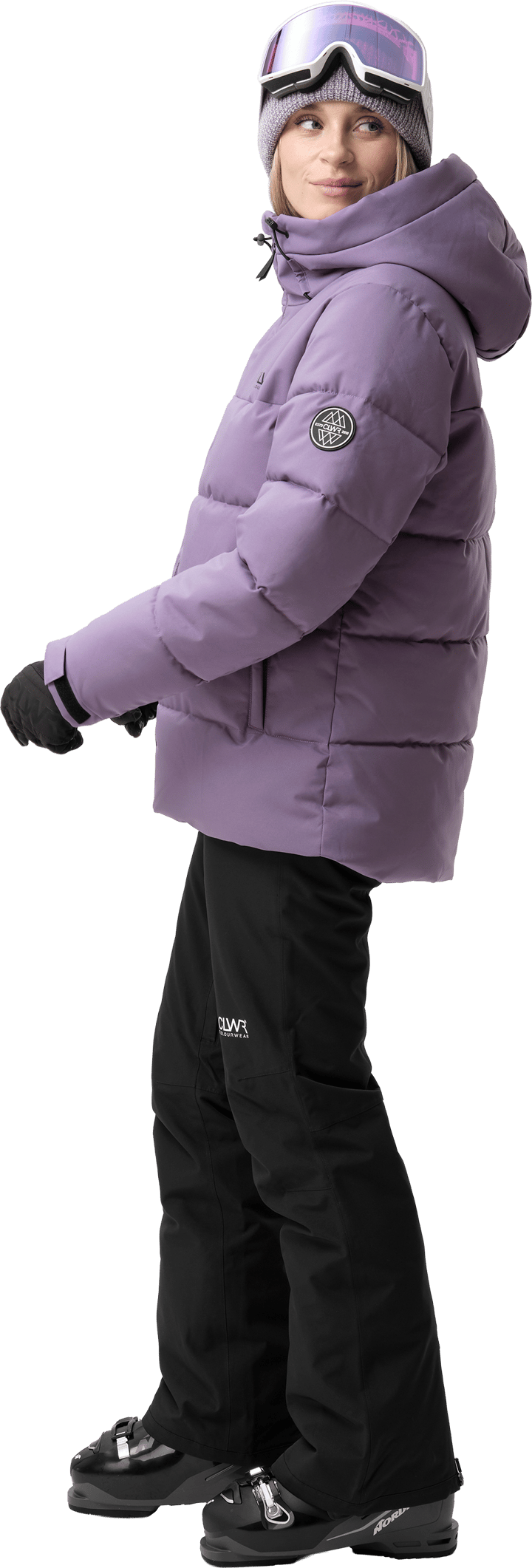 ColourWear Women´s Pole Jacket Dusty Purple ColourWear
