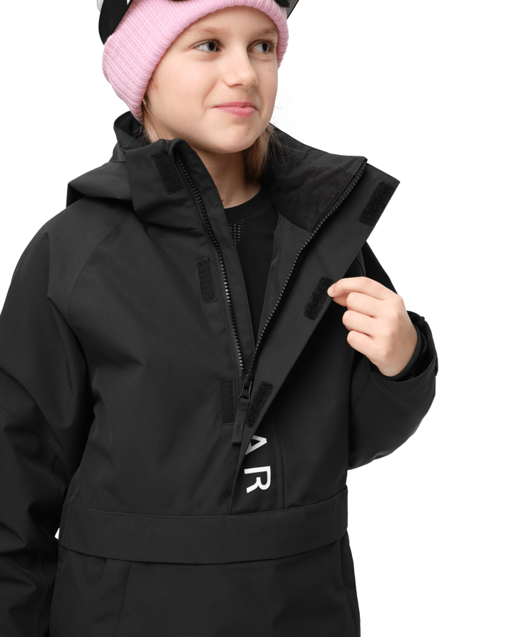 ColourWear Juniors' Signature Anorak Black ColourWear ColourWear Juniors' Signature Anorak Black ColourWear