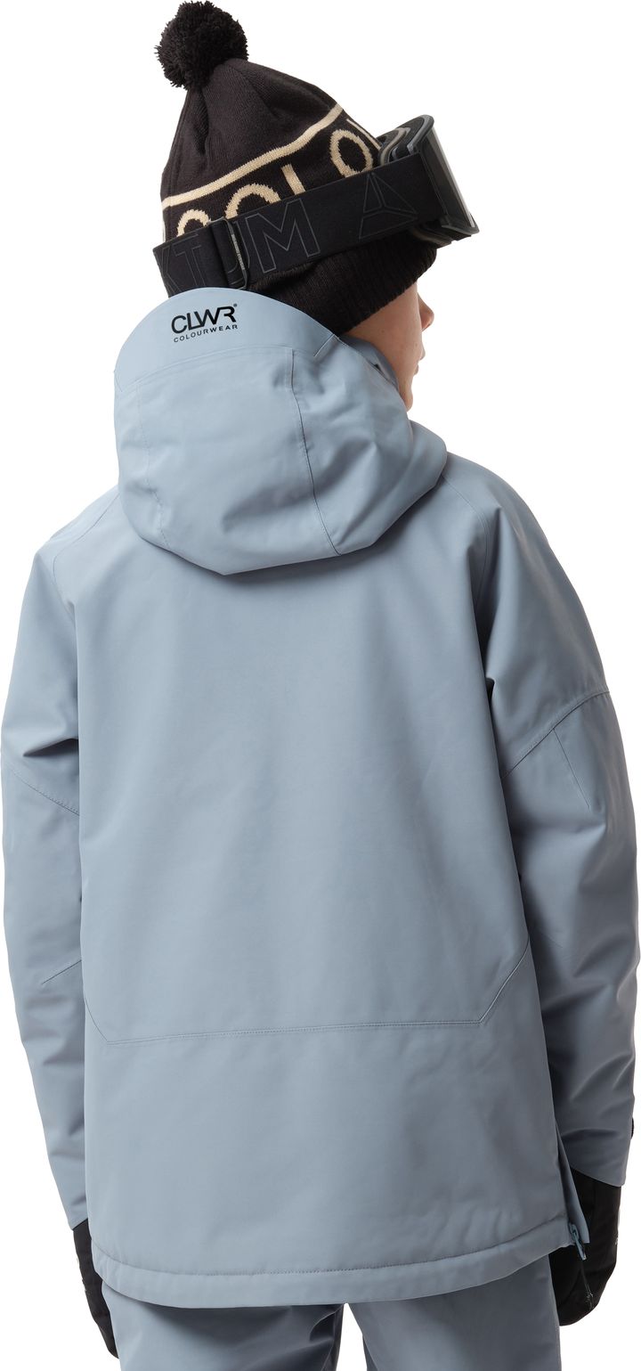 Youth Signature Anorak Grey Blue ColourWear Youth Signature Anorak Grey Blue ColourWear