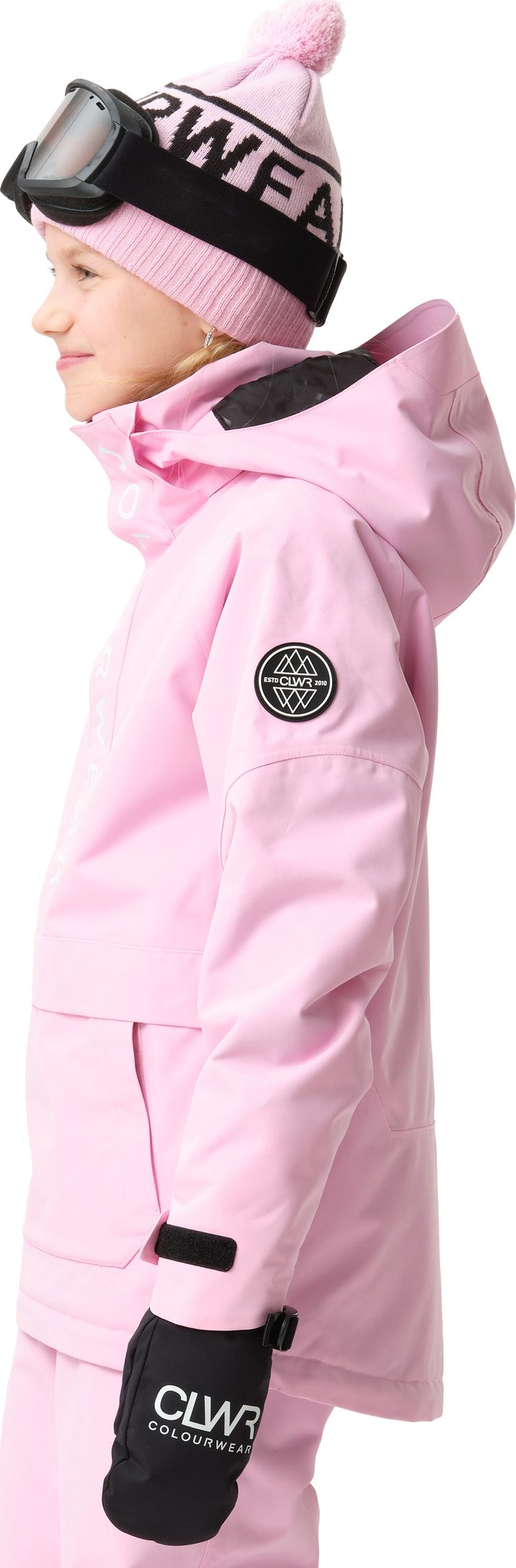 ColourWear Juniors' Signature Anorak Light Pink ColourWear