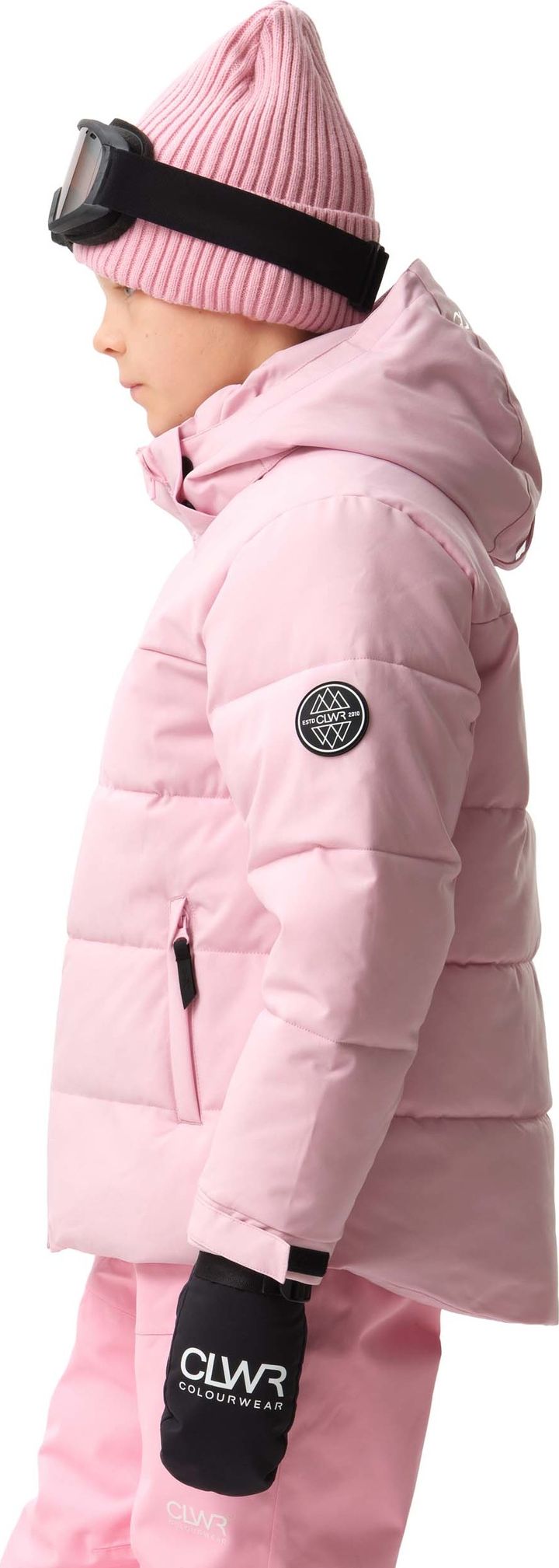 ColourWear Youth Pole Jacket Light Pink ColourWear