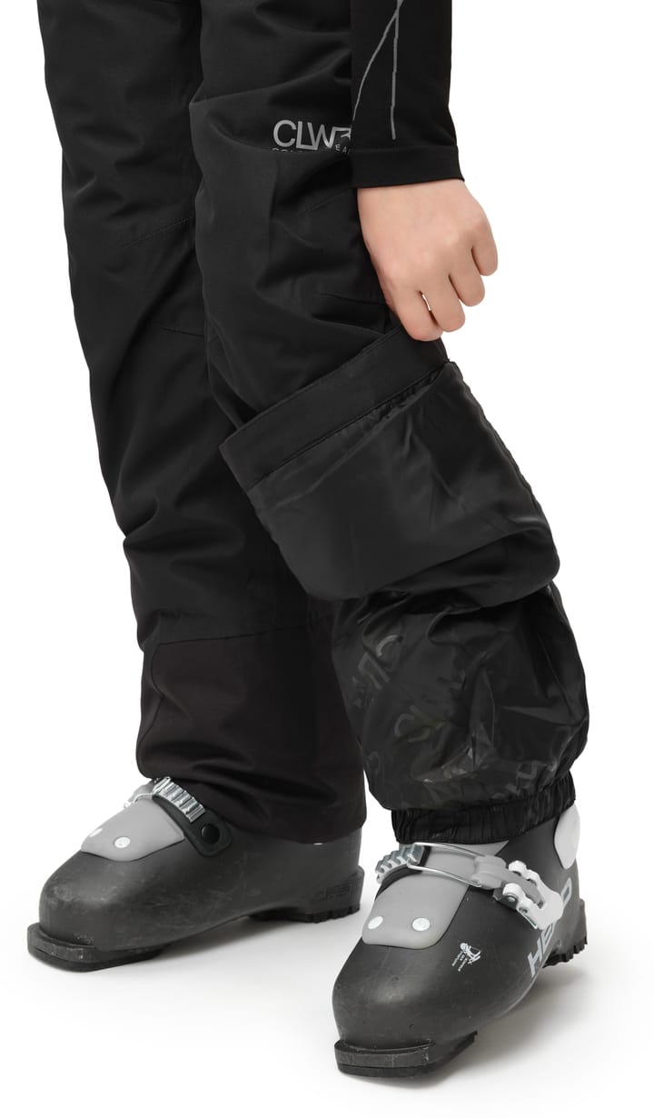 ColourWear Juniors' Slash Bib Pants Black ColourWear