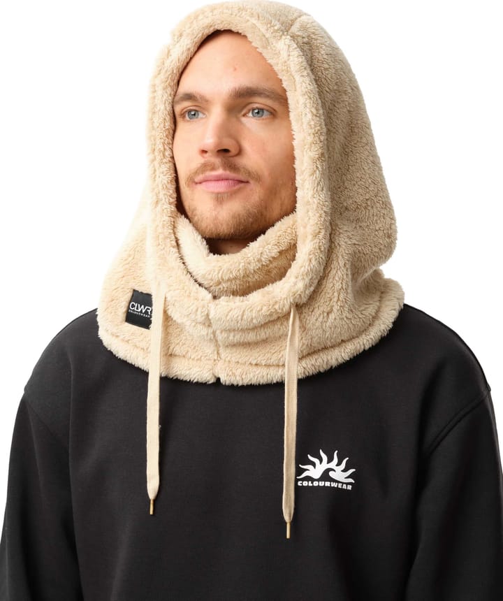 ColourWear Unisex So Fluffy Hood Sand ColourWear