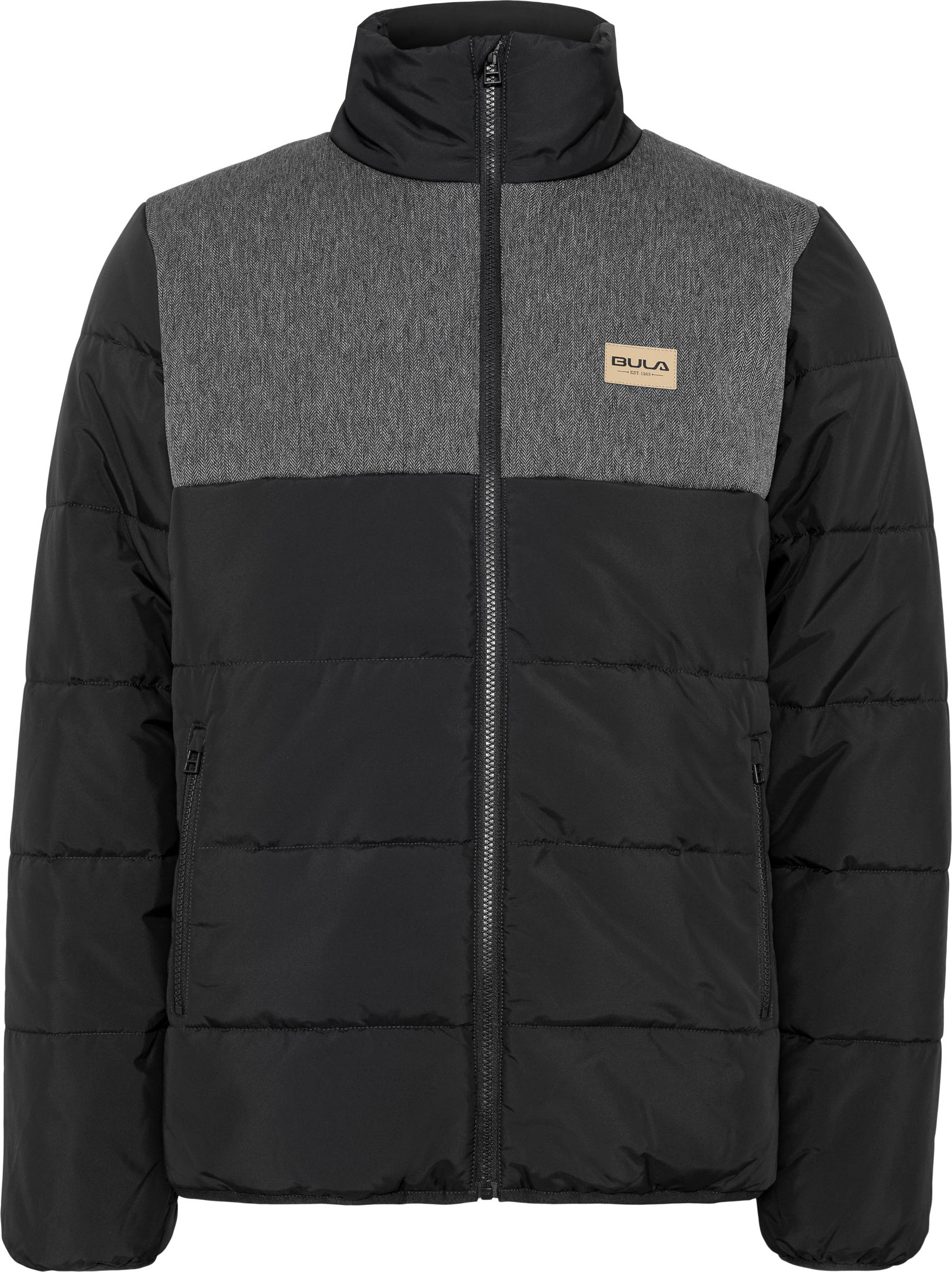 Men's Jacket Contrast Puffer
