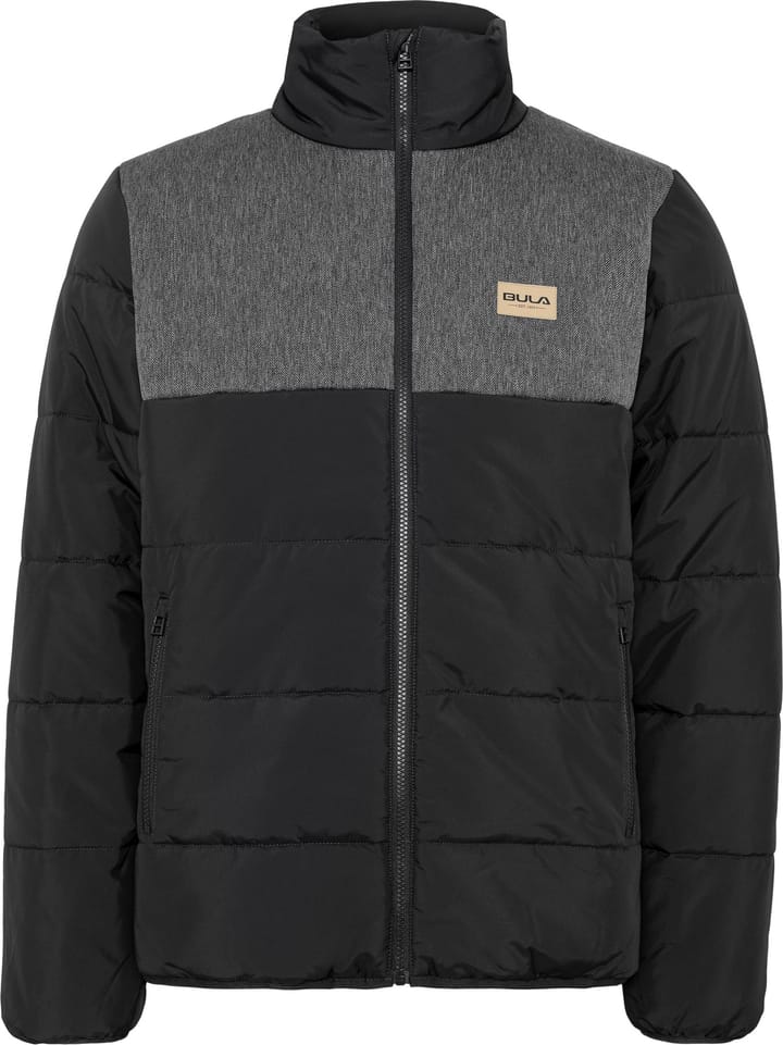 Bula Men's Jacket Contrast Puffer Black Bula Bula Men's Jacket Contrast Puffer Black Bula