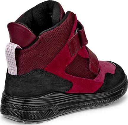 Ecco Kids' Ecco Urban Snow Mid Black/red Plum/dark Ruby Ecco