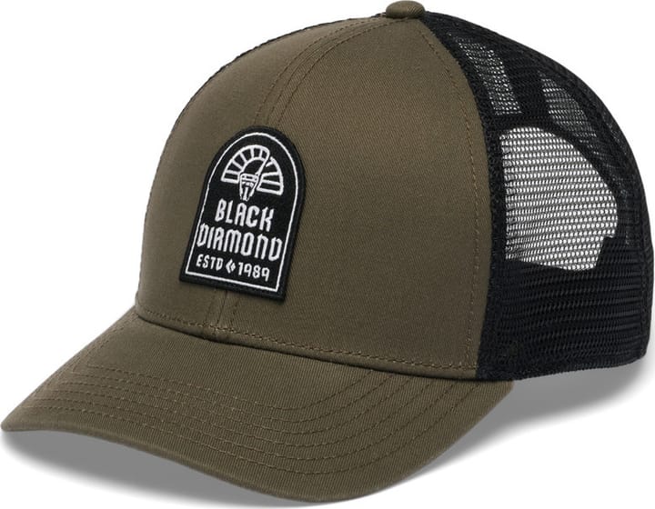 Black Diamond Men's Trucker Hat Basalt-black-black Cam Patch Black Diamond