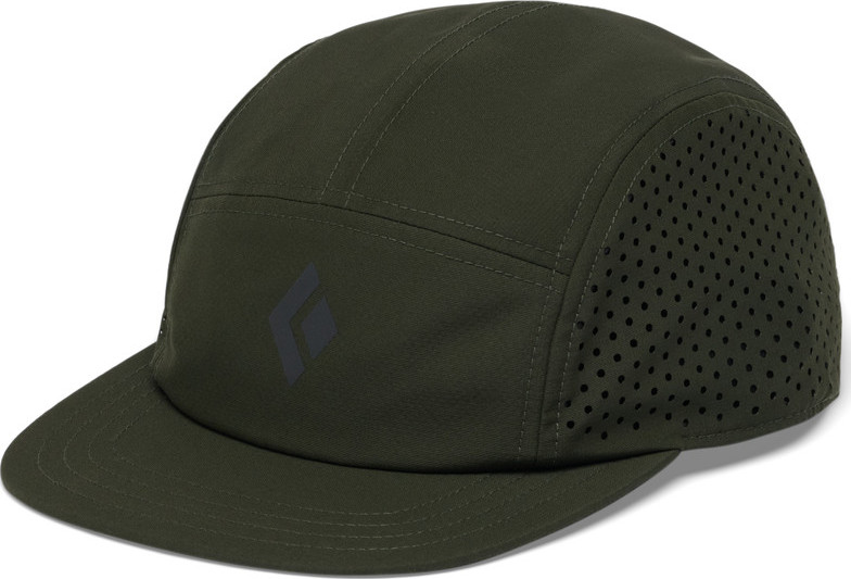 Black Diamond 5-Panel Synthetic Cap Dark Moss-anthracite Icon Logo kepsar herr