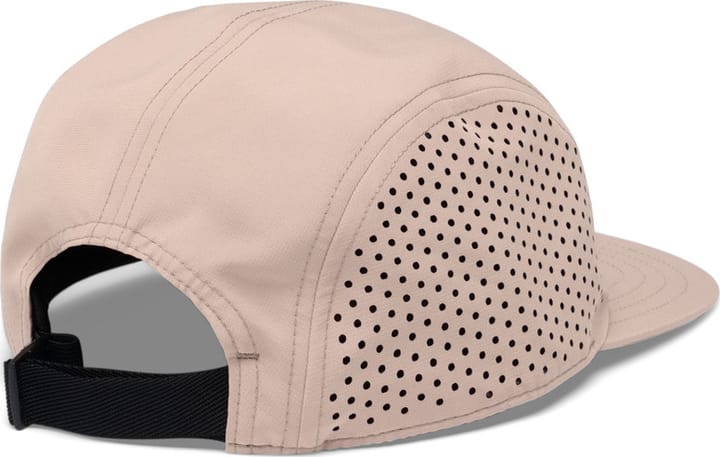 Black Diamond 5-Panel Synthetic Cap Pale Mauve-black Icon Logo Black Diamond