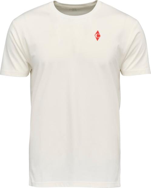Black Diamond Men's BD Winter Ridge Short Sleeve Tee Off White Black Diamond