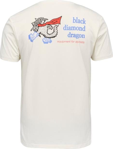 Black Diamond Men's BD Winter Ridge Short Sleeve Tee Off White Black Diamond