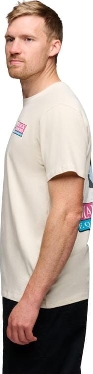 Black Diamond Men's BD Winter Ridge Short Sleeve Tee Off White Black Diamond