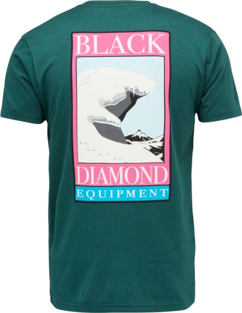 Black Diamond Men's BD Winter Ridge Short Sleeve Tee Deep Woods Black Diamond