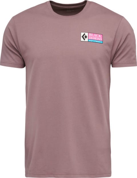 Black Diamond Men's BD Winter Ridge Short Sleeve Tee Dark Mauve Black Diamond Black Diamond Men's BD Winter Ridge Short Sleeve Tee Dark Mauve Black Diamond