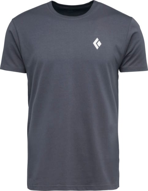 Black Diamond Men's BD Backcountry Stamp Short Sleeve Tee Carbon Black Diamond