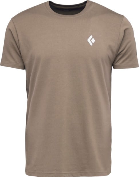 Black Diamond Men's BD Backcountry Stamp Short Sleeve Tee Walnut Black Diamond