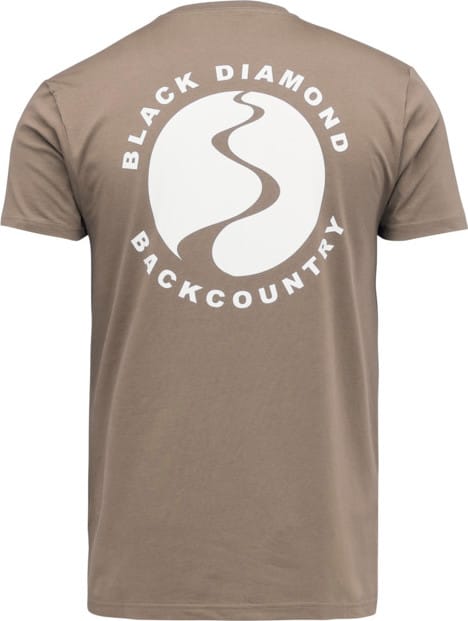 Black Diamond Men's BD Backcountry Stamp Short Sleeve Tee Walnut Black Diamond Black Diamond Men's BD Backcountry Stamp Short Sleeve Tee Walnut Black Diamond
