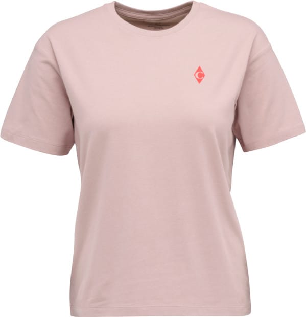 Black Diamond Women's BD Dragon Short Sleeve Tee Pale Mauve Black Diamond