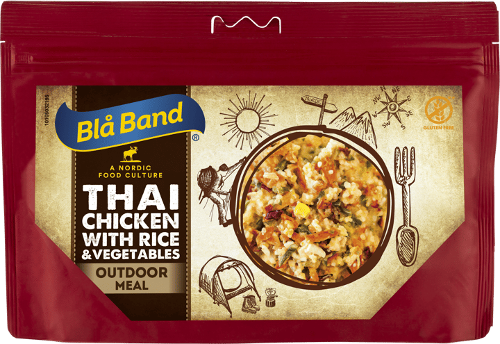 Blå Band Thai Chicken With Rice And Vegetables Nocolour Blå Band