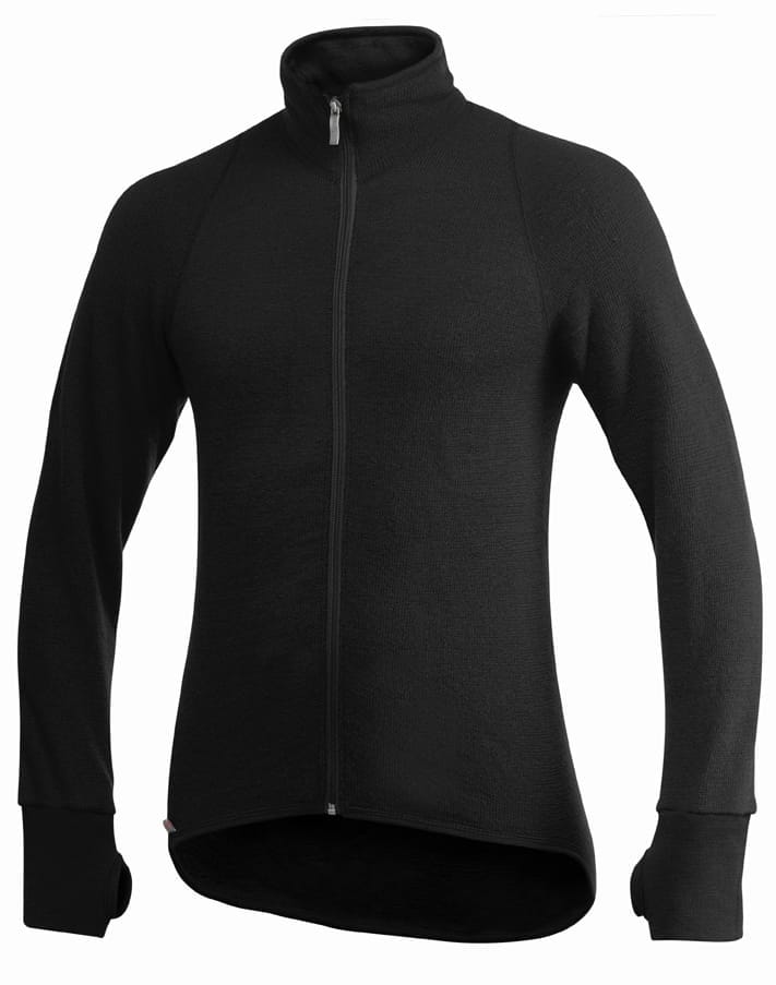 Woolpower Full Zip Jacket 400 Black Woolpower Woolpower Full Zip Jacket 400 Black Woolpower