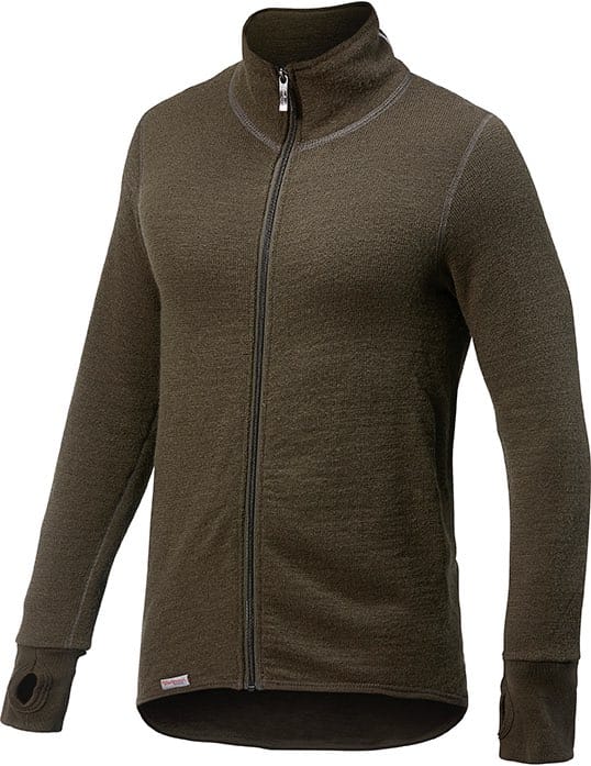 Woolpower Full Zip Jacket 400 Pine Green Woolpower Woolpower Full Zip Jacket 400 Pine Green Woolpower