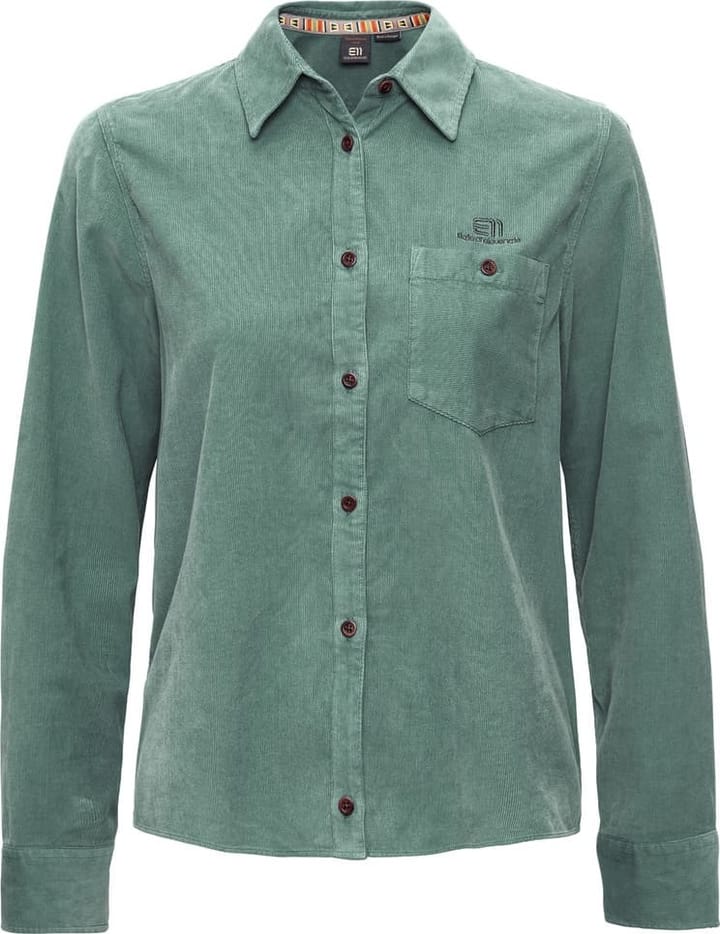 Elevenate Women's Estate Cord Shirt Sea Green Elevenate
