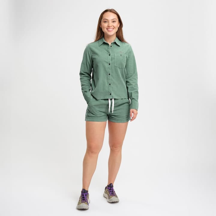 Elevenate Women's Estate Cord Shirt Sea Green Elevenate Elevenate Women's Estate Cord Shirt Sea Green Elevenate