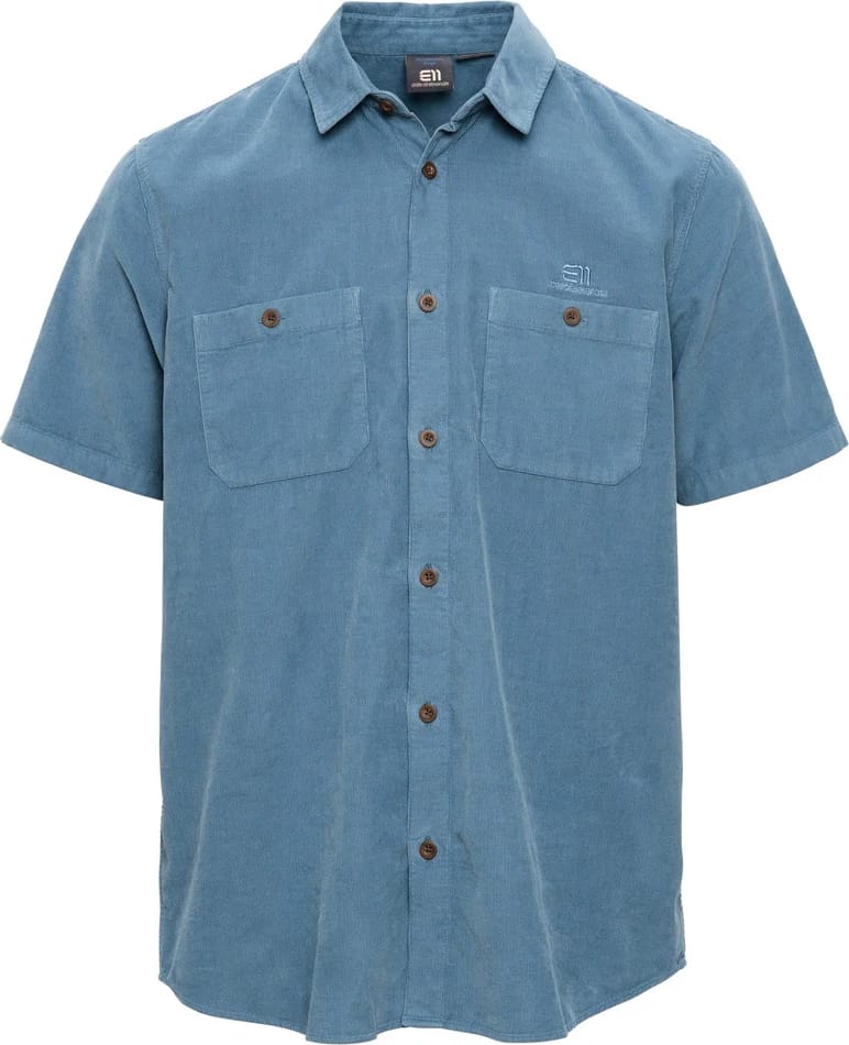 Elevenate Men's Estate Cord Shirt Blue Flint
