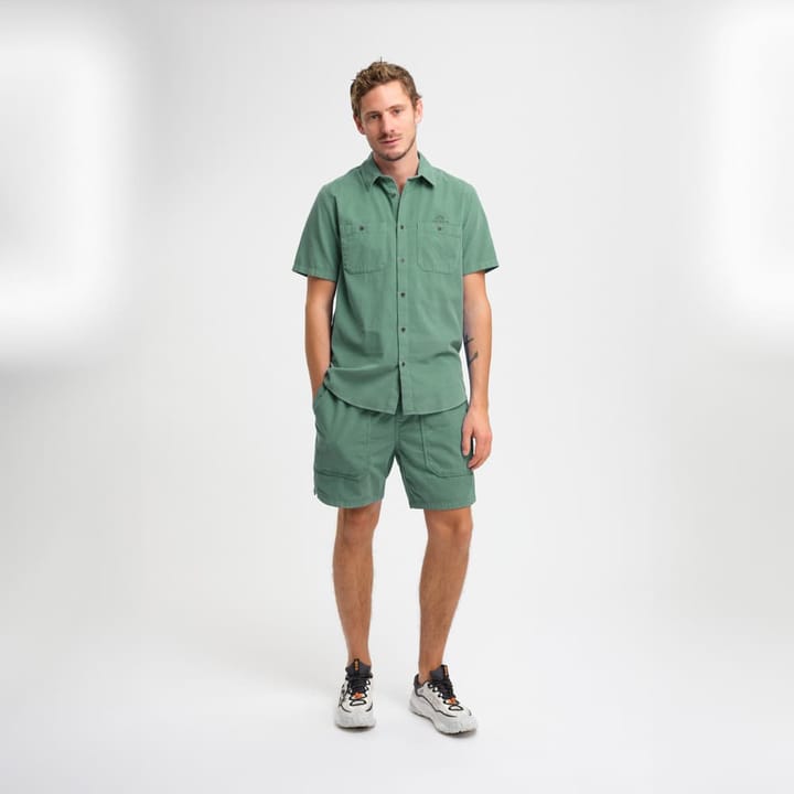 Elevenate Men's Estate Cord Shirt Sea Green Elevenate