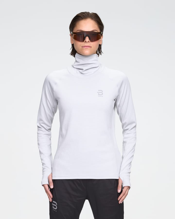 Dæhlie Women's Long Sleeve Run 365 Quiet Grey Dæhlie