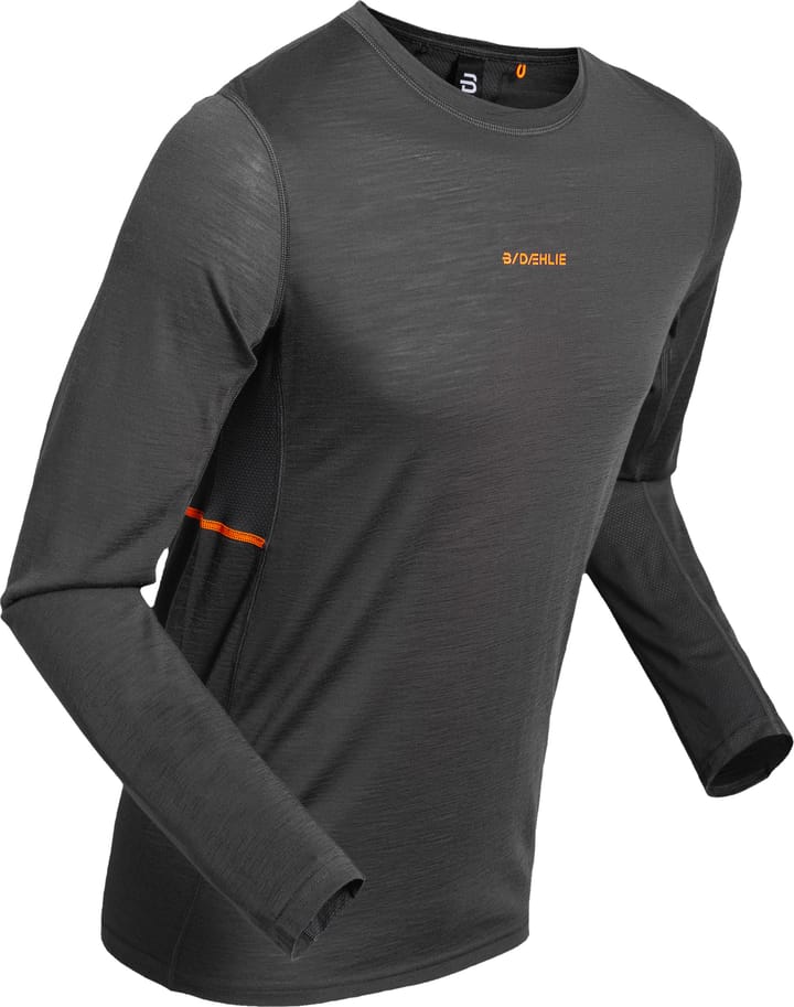 Dæhlie Men's Performance Wool Long Sleeve Obsidian Dæhlie