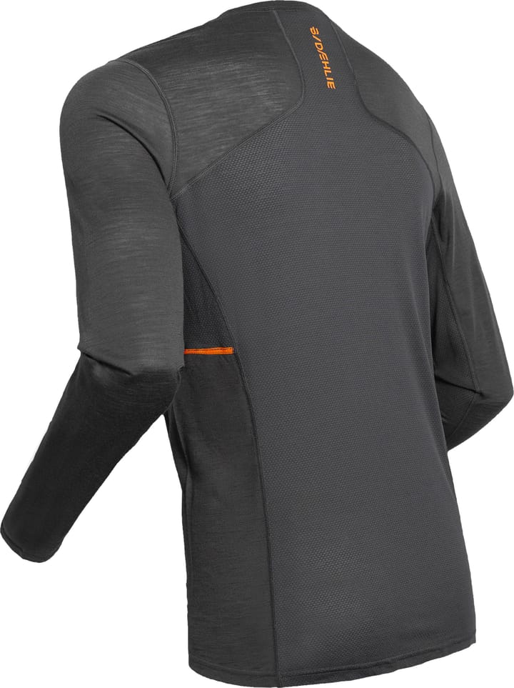 Dæhlie Men's Performance Wool Long Sleeve Obsidian Dæhlie