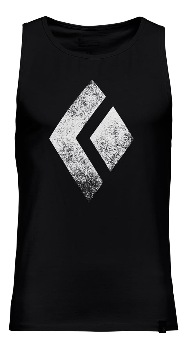 Black Diamond M Chalked Up Tank Black Black Diamond