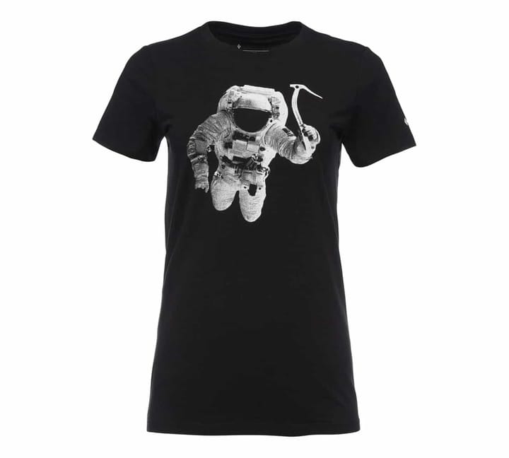 Black Diamond W SS SPACESHOT TEE Black/White Black Diamond