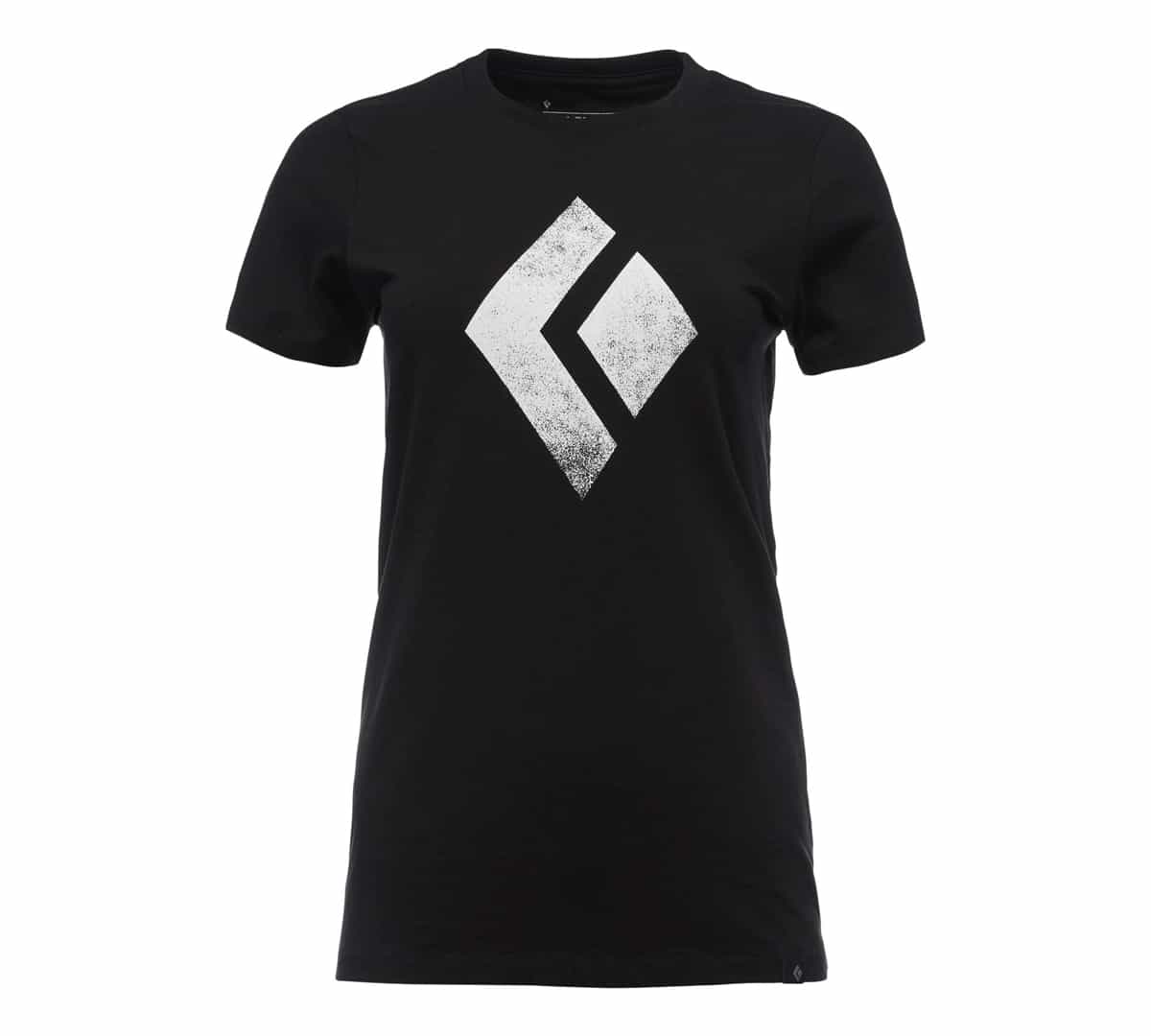 Black Diamond W SS Chalked Up Tee Black