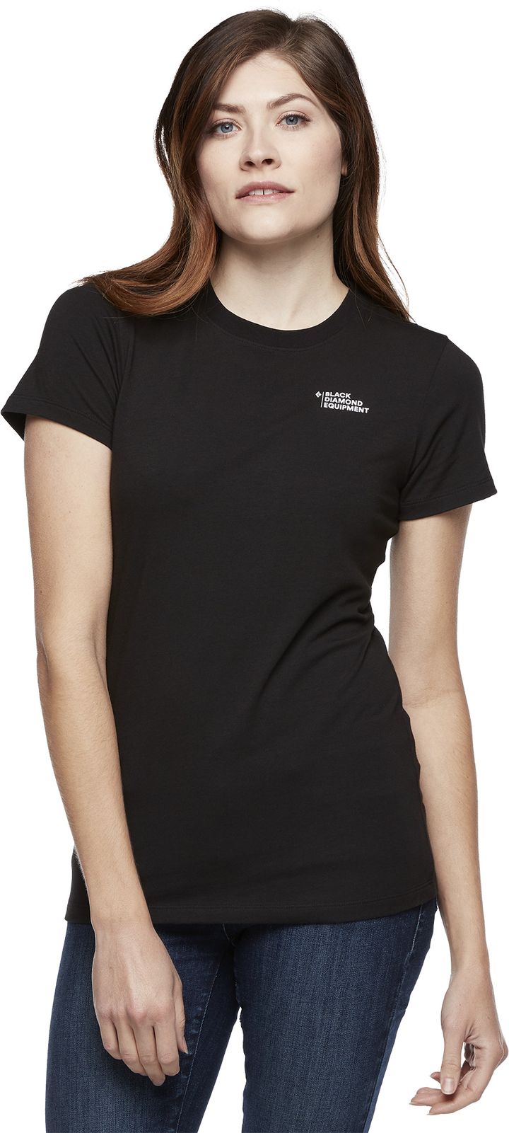 Black Diamond Women's Equipment For Alpinist Ss Tee Black Black Diamond