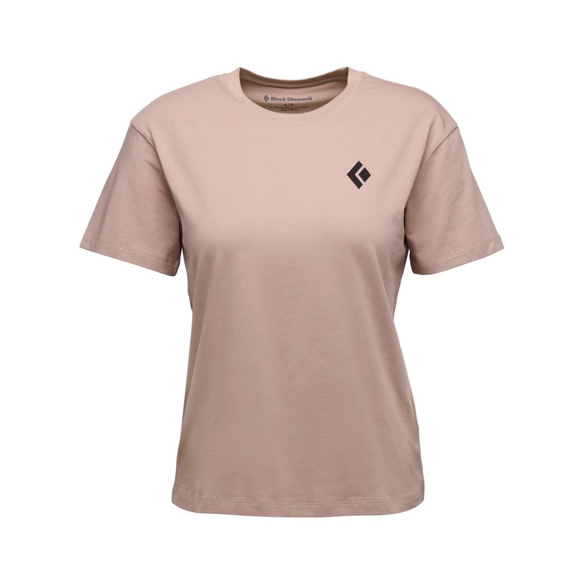 Black Diamond W Equipment For Alpinist SS Tee Pale Mauve