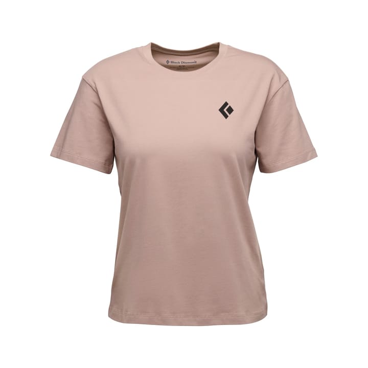 Black Diamond W Equipment For Alpinist SS Tee Pale Mauve Black Diamond