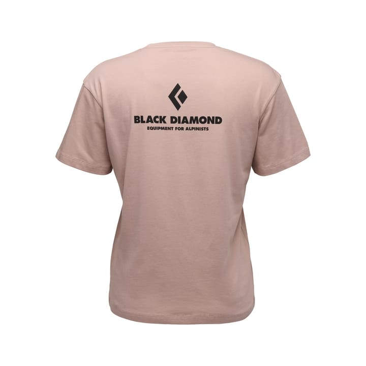 Black Diamond W Equipment For Alpinist SS Tee Pale Mauve Black Diamond