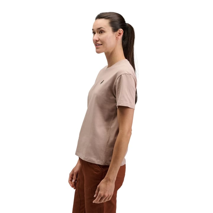 Black Diamond W Equipment For Alpinist SS Tee Pale Mauve Black Diamond Black Diamond W Equipment For Alpinist SS Tee Pale Mauve Black Diamond