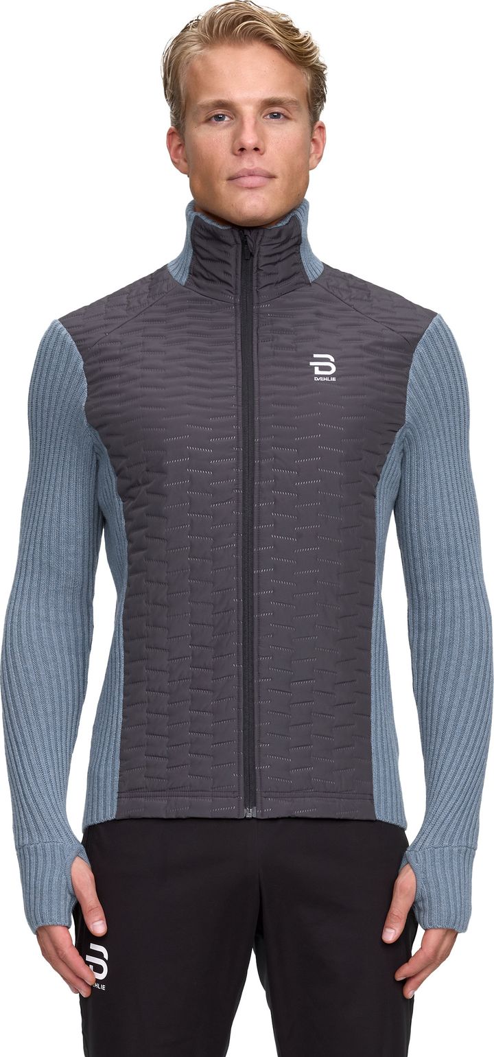Dæhlie Men's Full Zip Comfy Elemental Blue Dæhlie Dæhlie Men's Full Zip Comfy Elemental Blue Dæhlie