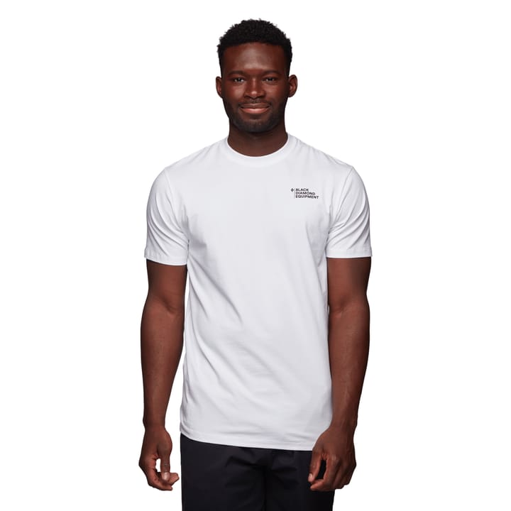 Black Diamond Men's Heritage Equipment Tee White Black Diamond