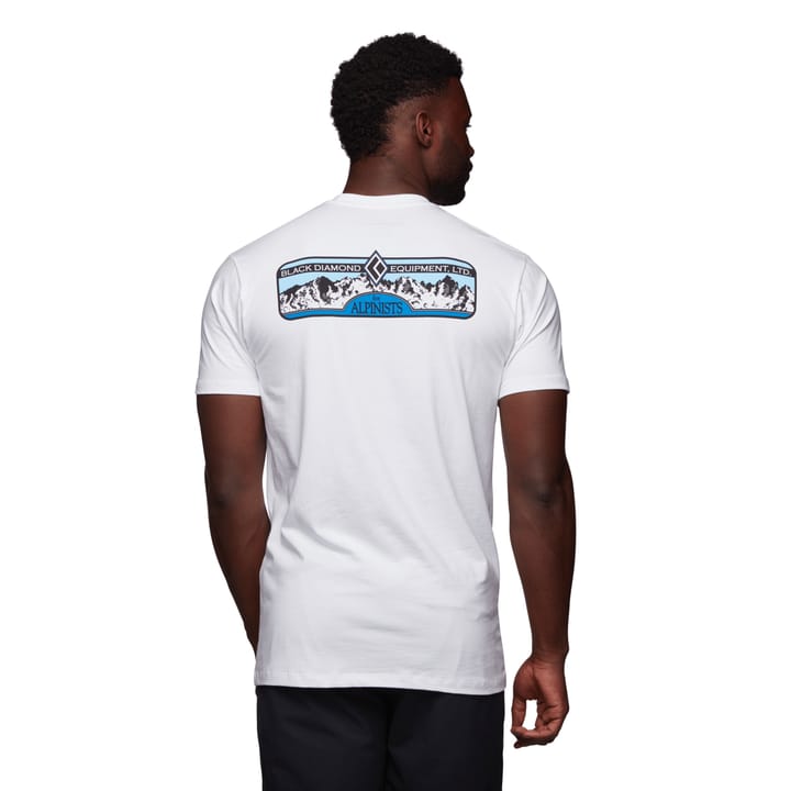 Black Diamond Men's Heritage Equipment Tee White Black Diamond