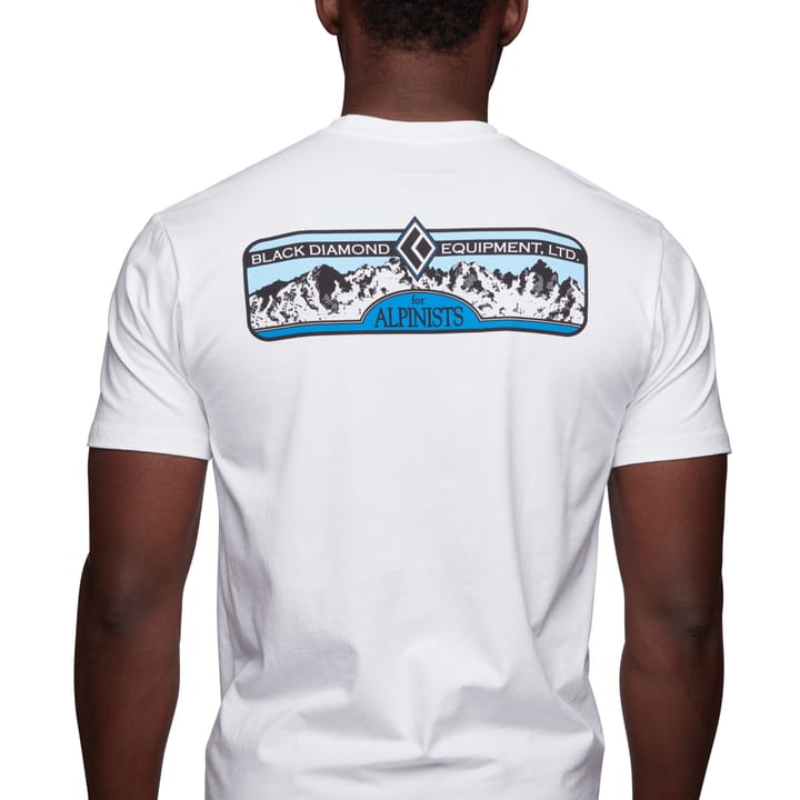 Black Diamond Men's Heritage Equipment Tee White Black Diamond