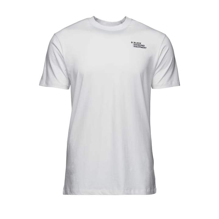 Black Diamond Men's Heritage Equipment Tee White Black Diamond