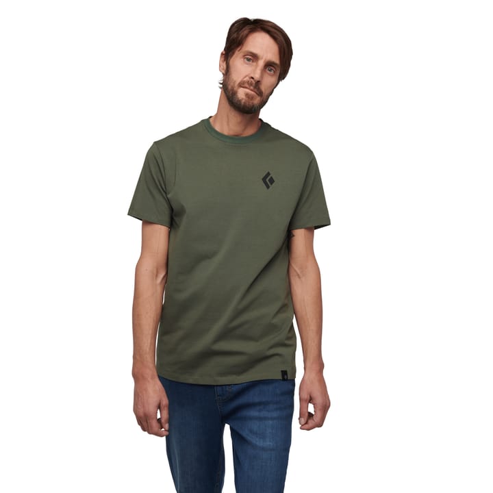 Black Diamond M Bd Skier Ss Tee Tundra Black Diamond