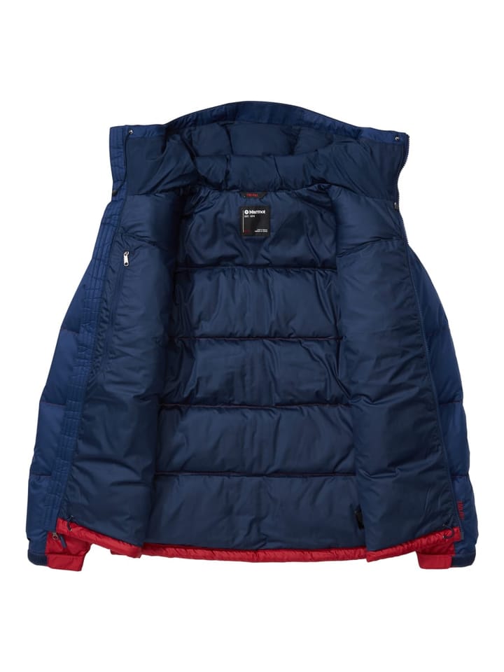 Marmot Men's Guides Down Hoody Brick/Arctic Navy Marmot Marmot Men's Guides Down Hoody Brick/Arctic Navy Marmot