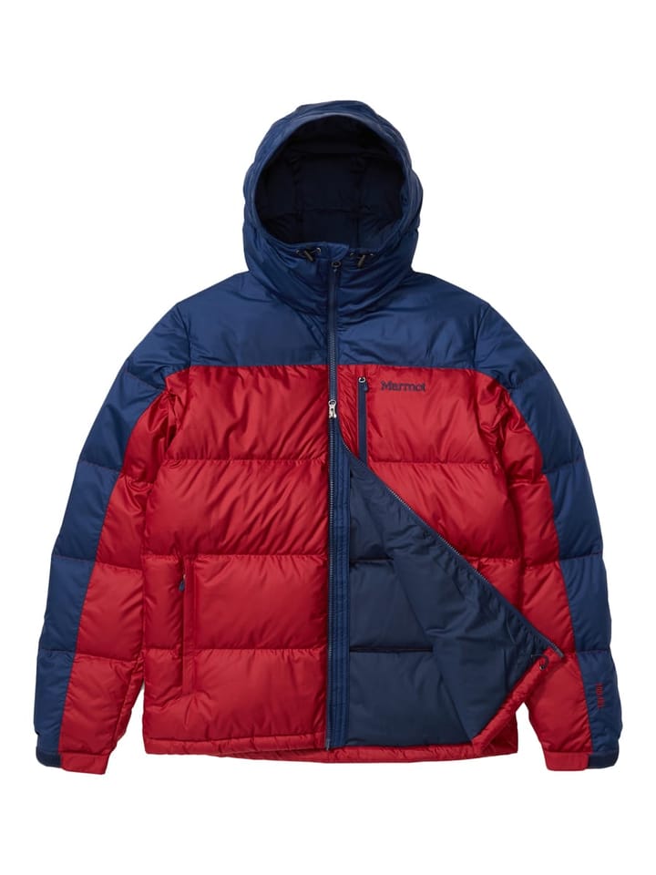Marmot Men's Guides Down Hoody Brick/Arctic Navy Marmot Marmot Men's Guides Down Hoody Brick/Arctic Navy Marmot